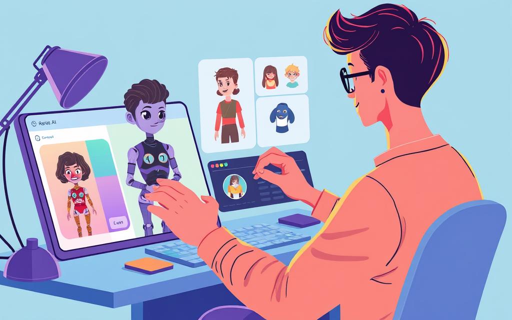 what is ai character creation