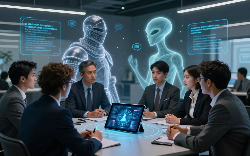 AI ethics and data privacy in digital conversations