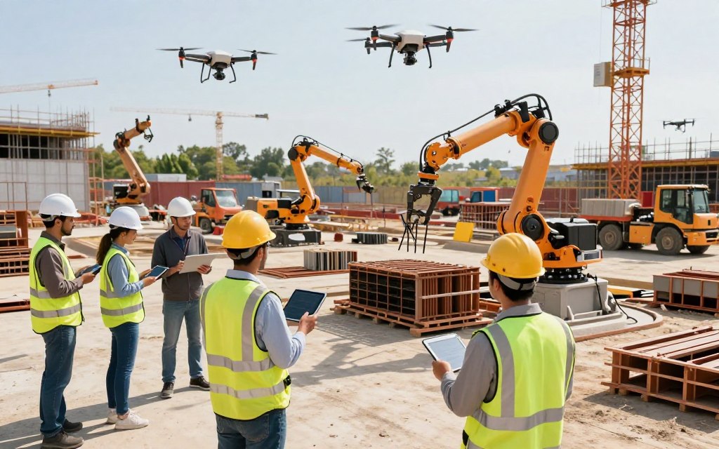 real-world AI construction examples